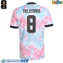 Maglie da calcio Belgio Youri Tielemans #8 Seconda Maglia Mondiali 2026  Manica Corta